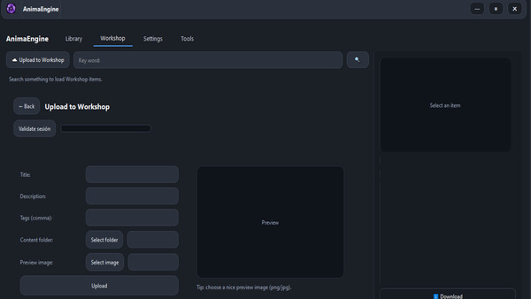 Anima Engine screenshot 5