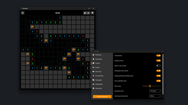Retr0Mine screenshot 0