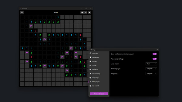 Retr0Mine screenshot 2