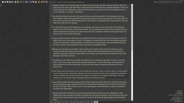 Nimble Writer screenshot 2