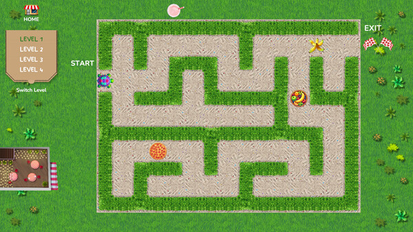 Catch That Pizza! Maze Game screenshot 1