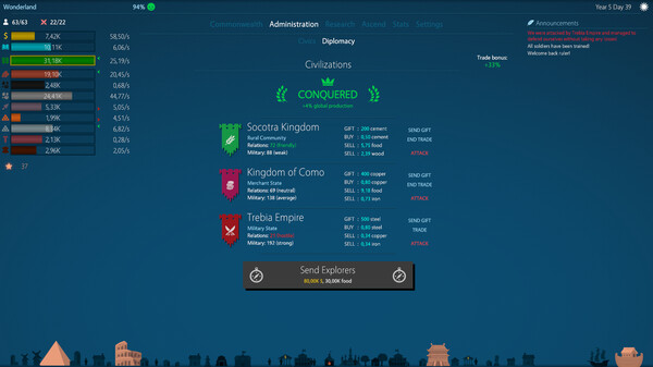 Idle Commonwealth screenshot 4