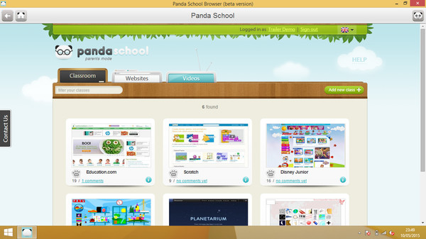 Panda School Browser screenshot 1