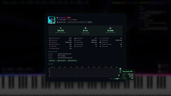 Piano Glow screenshot 4