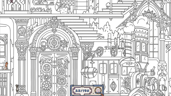 FIND KITTENS 3: Steampunk screenshot 4