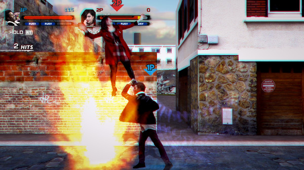 Streets of Fury EX screenshot 2