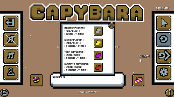 Capybara Achievement Clicker screenshot 8