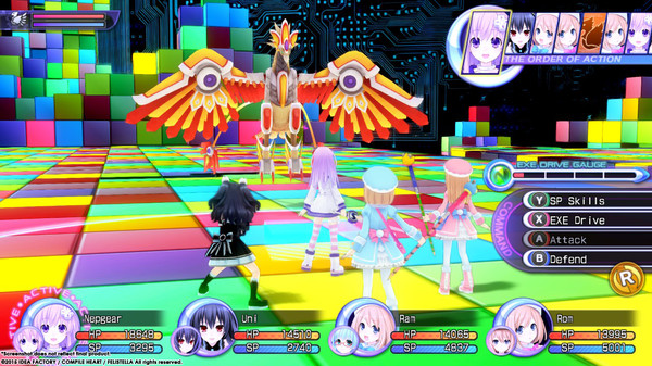 Hyperdimension Neptunia Re;Birth2: Sisters Generation screenshot 1
