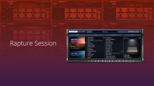 Rapture Session & Pro screenshot 1