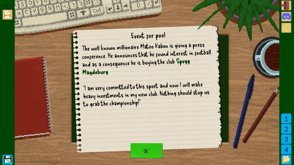 Boeckham's Football Manager screenshot 4