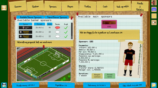Boeckham's Football Manager screenshot 11