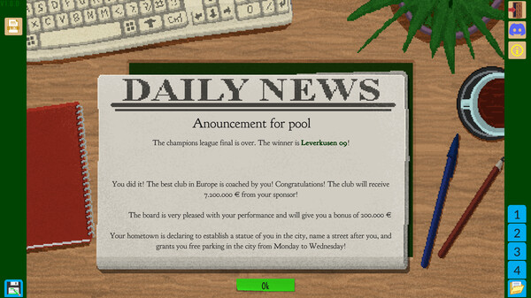 Boeckham's Football Manager screenshot 7