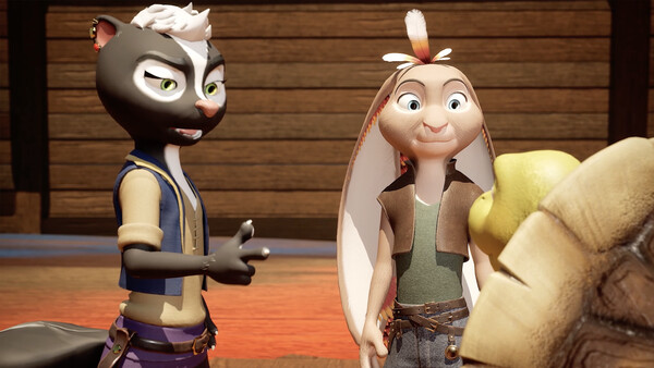 Chickenhare and the treasure of Spiking-Beard screenshot 3