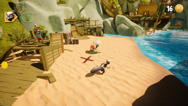 Chickenhare and the treasure of Spiking-Beard screenshot 6