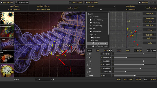 JWildfireSwan screenshot 2