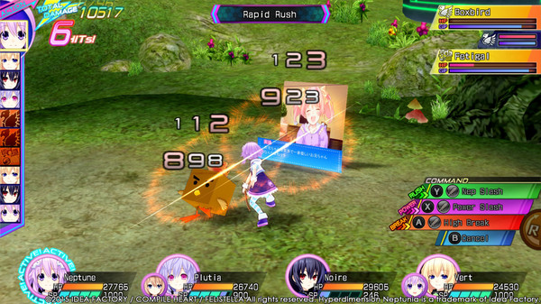 Hyperdimension Neptunia Re;Birth3 V Generation screenshot 3