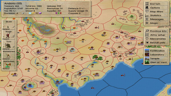 Dominions 2 - The Ascension Wars screenshot 3