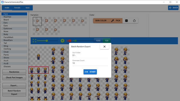 Character Generator Plus screenshot 5