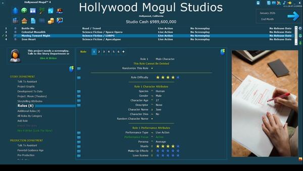 Hollywood Mogul 4 screenshot 4