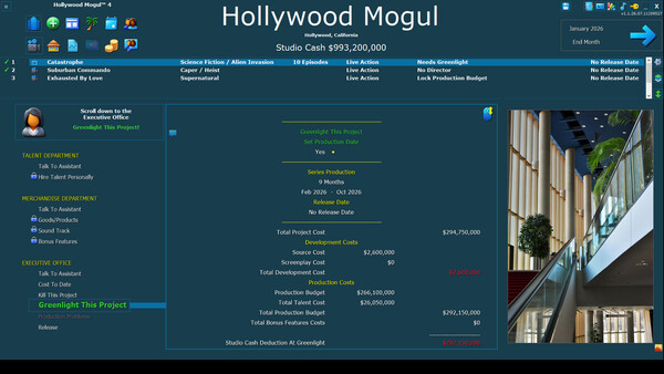 Hollywood Mogul 4 screenshot 12