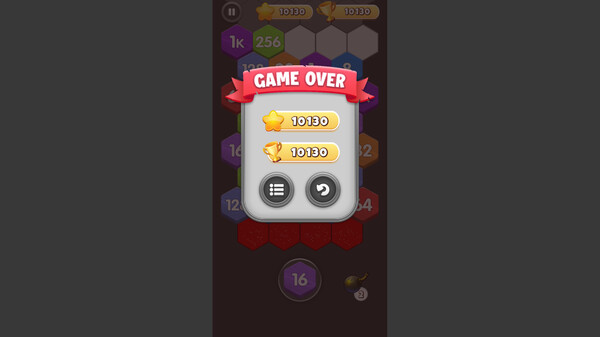 Hexa Fusion 2048 screenshot 3