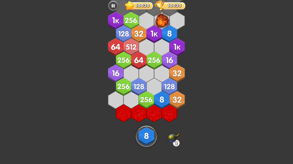 Hexa Fusion 2048 screenshot 6