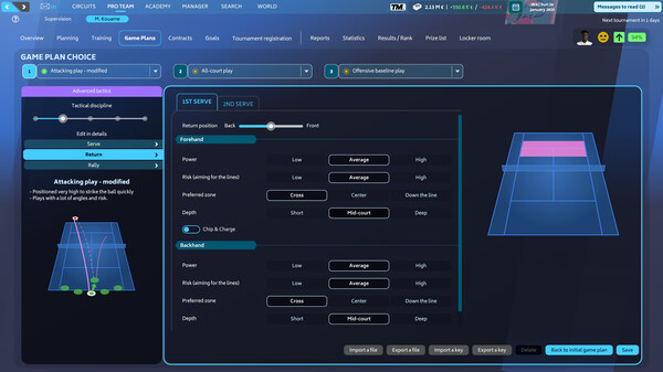 Tennis Manager 25 screenshot 6