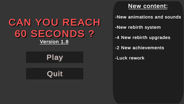 Can you reach 60 seconds screenshot 1