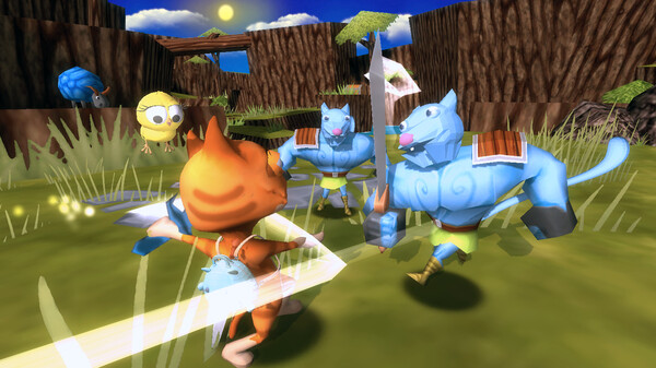 Georgie-Yolkie 64 - The Furry Tale screenshot 3