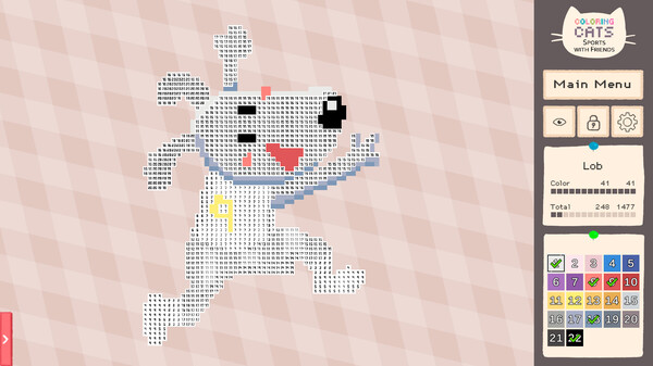 Coloring Cats: Sports With Friends screenshot 4