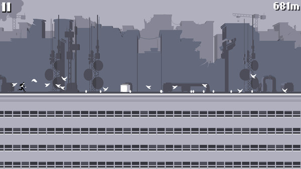 Canabalt screenshot 1