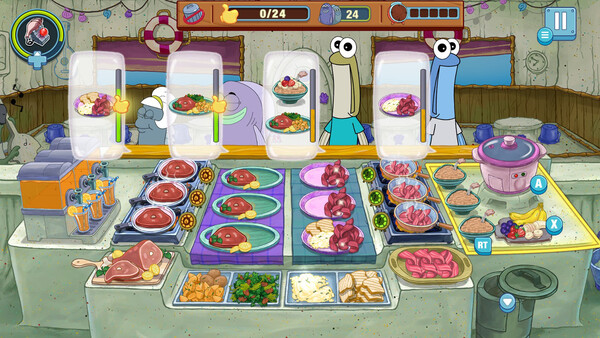 SpongeBob: Krusty Cook-Off screenshot 1