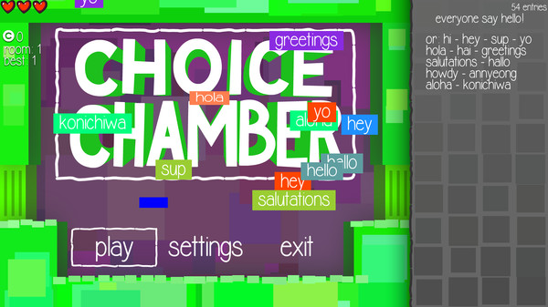 Choice Chamber screenshot 1