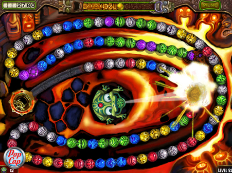 Zuma's Revenge! screenshot 1