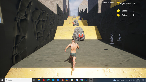 Man Without Clothes Runner screenshot 4