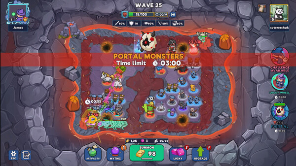 ChanceLot TD: Merge Wars screenshot 3