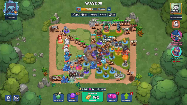 ChanceLot TD: Merge Wars screenshot 2