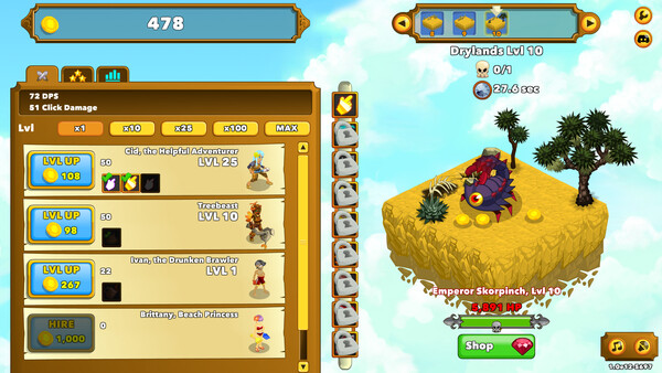 Clicker Heroes screenshot 1