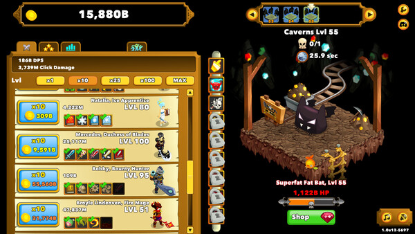 Clicker Heroes screenshot 2