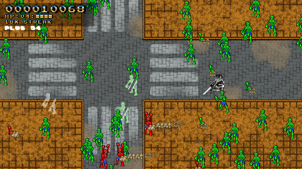 Space Robot Samurai Zombie Slayer screenshot 5