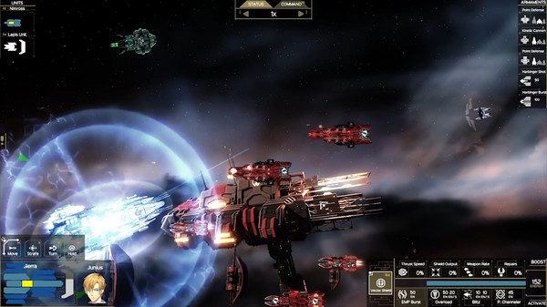 Sierra Ops - Space Strategy Visual Novel screenshot 2