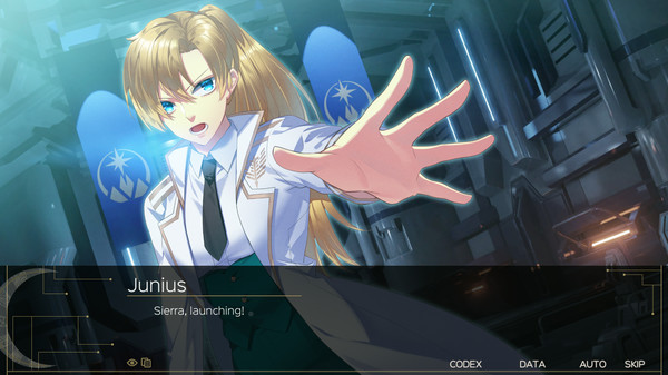 Sierra Ops - Space Strategy Visual Novel screenshot 1