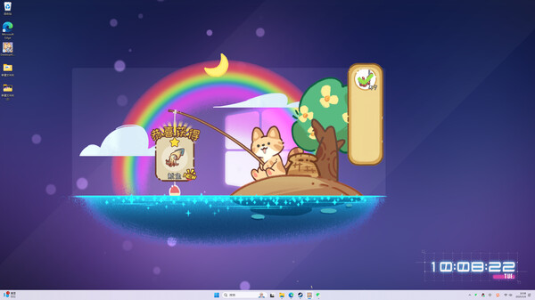 桌面猫猫钓鱼 screenshot 2
