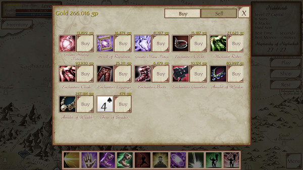 FreeCell Quest screenshot 5