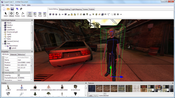 CopperCube 5 Game Engine screenshot 6