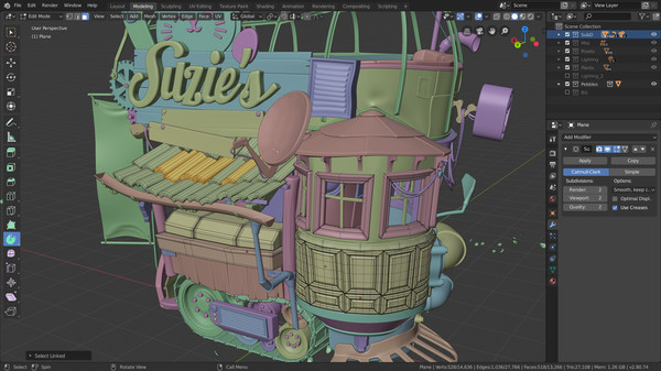 Blender screenshot 2