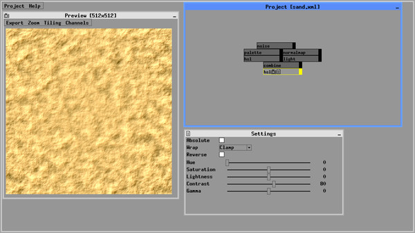 Zeuxis : procedural texture generator screenshot 4