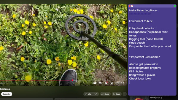 Plain Text Sticky Notes screenshot 4