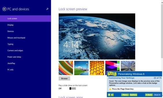 Professor Teaches Windows 8.1 screenshot 6