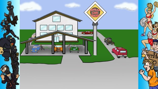 Car Washer: Summer of the Ninja screenshot 3